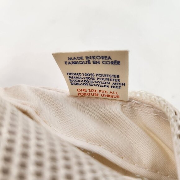 Vintage Dominion Automotive Wire & Cable Trucker Hat White - Picture 9 of 9